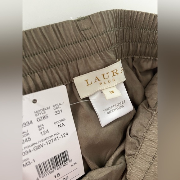 NWT Laura Petites Tencel Belted Maxi Skirt Size 18 Retails $108 - Picture 7 of 9